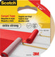 3m scotch® tapijttape, 42020750, extra sterk, 50 mm x 7 m, 1 rol