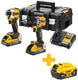 Dewalt dck2050h2t accu combiset 2-delig (dcd805 + dcf850) 18v xr 5.0ah powerstack in tstak