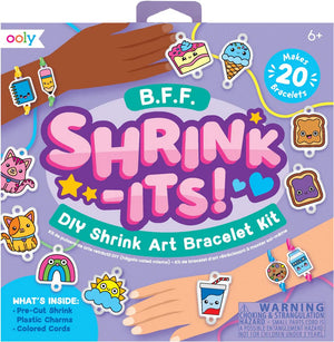 Ooly - shrink-its! - d.i.y. voorgesneden krimpbedels - bff's