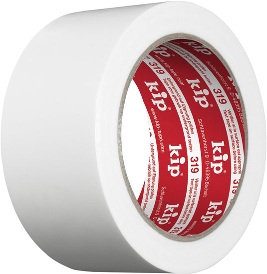 Kip - pe-beschermband - wit - 30mmx33m - zeer elastische afplaktape voor stuc- en pleisterwerk binnen en buiten - vormstabiel en ongevoelig voor water en zuren - ideaal voor kunststof ondergronden - temperatuurbestendig -40°c tot 60°c