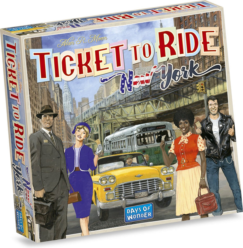 Afbeelding laden in galerijviewer, Days of wonder ticket to ride new york bordspel
