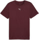 Puma m tad essentials heather cat tee (cf small cat) heren sportshirt - ruby shimmer heather
