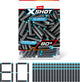 Xshot x-shot air pocket technology darts - 80 pijltjes - speelgoedblaster