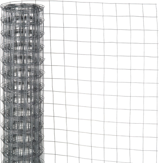 Nature - verzinkt staal gaas - 0,5 x 5m - grijs - 13 x 13mm mazen