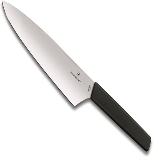 Victorinox swiss modern koksmes - 20cm - rvs pp kunststof - zwart