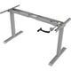 Zit-sta-frame euroseats crank bursligr grijs metaal