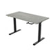 Zit-sta-bureau euroseats crank burslibl180oxy zwart beton metaal