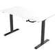 Zit-sta-bureau euroseats crank burslibl140wit wit, zwart metaal