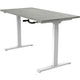 Zit-sta-bureau euroseats crank bursliwh140oxy wit beton metaal