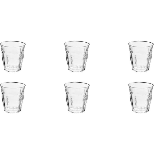 Duralex tumbler picardie hardglas 90ml doos a 6 stuks