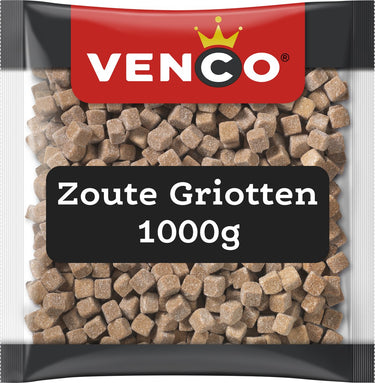 Venco zoute griotten - zoute drop - 1000g