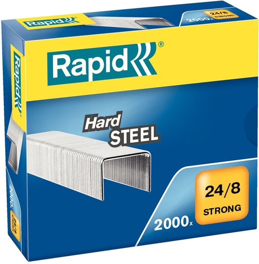Nietjes standaard rapid. materiaal: staal. nietjes 24 8