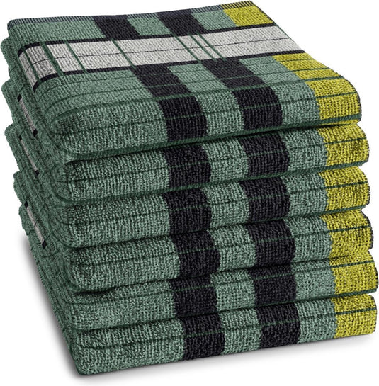 Ddddd - helsinki - keukendoek - mint groen - set van 6 stuks