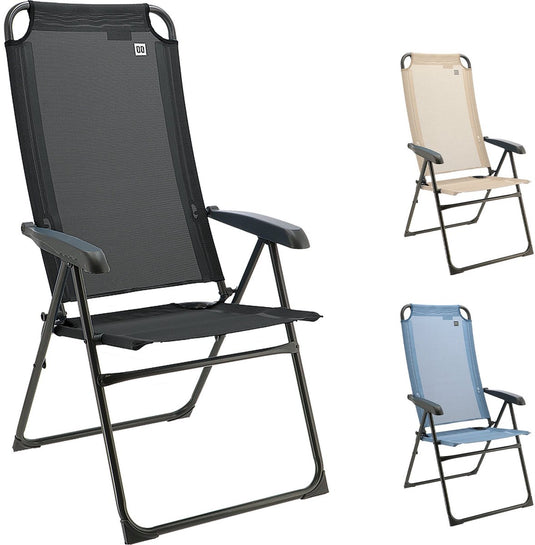 Travellife campingstoel lago ligstoel klapstoel - opvouwbare stoel, verstelbaar, 120 kg