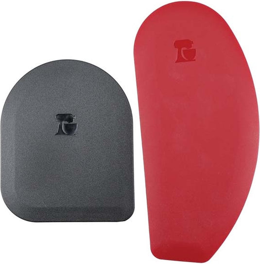 Kitchenaid siliconen schrapers, spatels - set van 2 - hittebestendig -
