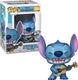 Funko lilo stitch stitch with ukulele diamond glitter pop