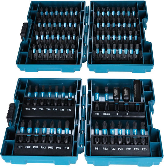 Makita accessoires makita e-03109 impact black slagschroefbitset 90-delig