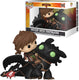 Funko how to train your dragon hiccup with toothless (pop ride! deluxe) vinyl figuur 123 pop! meerkleurig