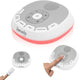 Lionelo babynap muziekdoosje nachtlampje 2-in-1 – 20 geluiden incl. witte ruis slaapliedjes – 11 lichtkleuren met dimfunctie – lovebeat hartslagopname – timer 15 30 60 min – compact draagbaar, batterij tot 24u