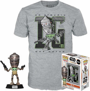 Funko star wars the mandalorian pop! tee box child in satchel