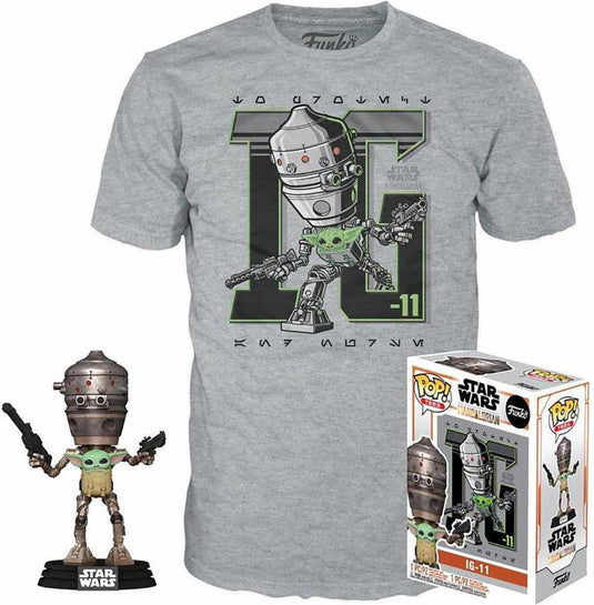 Funko star wars the mandalorian pop! tee box child in satchel