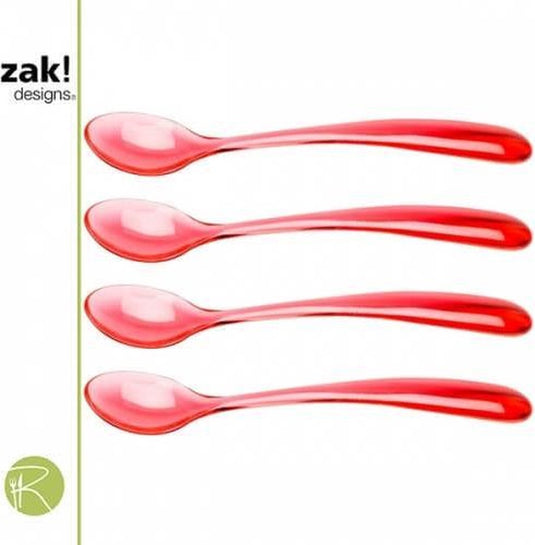 Zak!designs ijslepels - - stacky ijslepels - - stacky - set van 4 - 15 cm