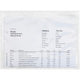 Paklijstenveloppen raja pcl15t 165 mm polyethyleen, silicone paper