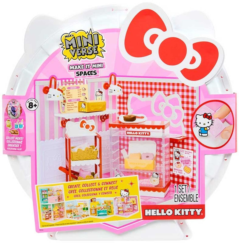 Afbeelding laden in galerijviewer, Miniverse make it mini spaces™ hello kitty® - knutselset - bouwpakket- maak je eigen mini hello kitty bakkerij
