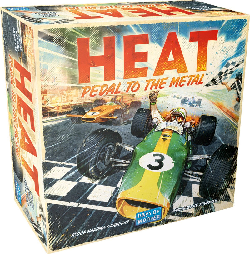 Afbeelding laden in galerijviewer, Days of wonder heat bordspel - – voor de echte race fans – vanaf 10 jaar – strategisch bordspel

