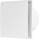 Europlast badkamerventilator 100 mm wit - design eet100