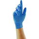 Wegwerphandschoenen unicare gs0033 blauw nitril