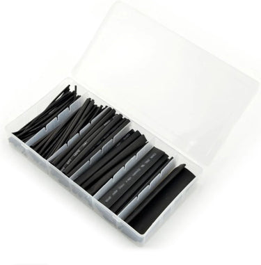 Lanberg krimpkous - krimpkousen set - - assortiment - 100 delig - 6 doorsnedes - in handige opbergbox