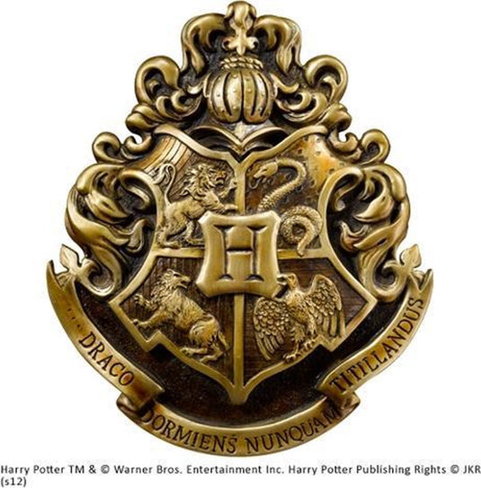 Noble collection hogwarts schild