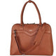 Laptoptas socha so-diamond-couture-cc leer cognac