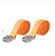Carpoint spanbanden – lengte 4,5 meter – breedte 25mm – klemsluiting - tot 250 kg – met tüv gs keurmerk – 2 stuks