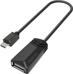 Hama usb-otg-adapter micro-usb-stekker - usb-aansluiting usb 2.0 480 mbit s