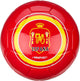 Avento voetbal glossy - world soccer - rood geel - spanje - maat 5 - ⌀ ca. 22 cm