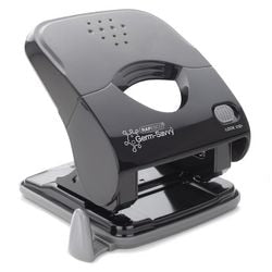 Perforator rapesco 1525 kunststof zwart