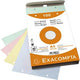 Indexkaarten exacompta 10658e kleurenassortiment papier