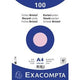 Indexkaarten exacompta 10336e roze papier