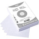 Indexkaarten exacompta 10202e wit papier