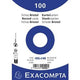 Indexkaarten exacompta 10509e wit papier