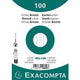 Indexkaarten exacompta 10809se wit papier