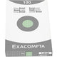 Indexkaarten exacompta 13248e groen papier