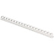 Pack 100 binding combs white 5346206 fellowes plastic a4 12mm