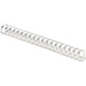Pack 100 binding combs white 5347405 fellowes plastic a4 19mm