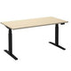Zit-sta-bureau ceha adjust 2 plus ade2plhl208q9005ah ahorn