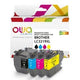 Inktcartridge owa lc3219xl compatibel cyaan, geel, magenta, zwart