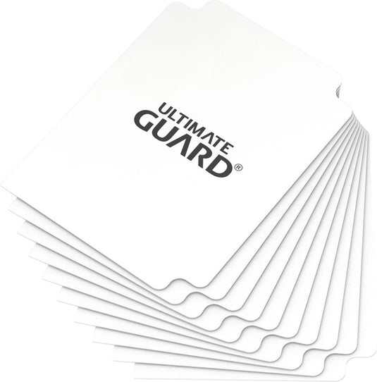 Ultimate guard card dividers standard size (10) - white