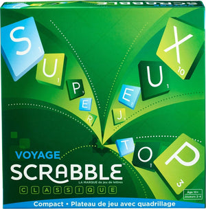 Mattel games scrabble travel french